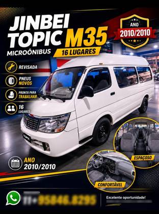 JINBEI TOPIC 2.2 L ESCOLAR 16V GASOLINA 3P MANUAL JINBEI TOPIC 2.2 L ESCOLAR 16V GASOLINA 3P MANUAL